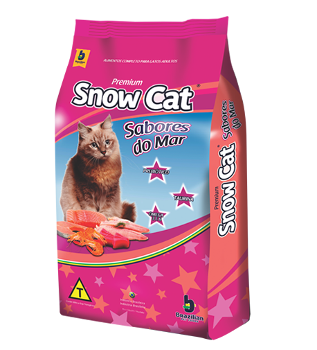SNOW CAT SABORES DO MAR 25kg